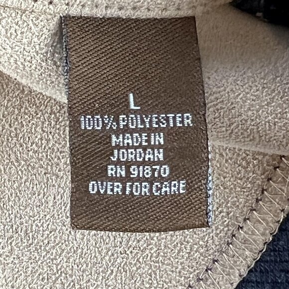 Clearwater Outfitters Mens L Navy Blue 1/4 Button Fleece Pullover Warm Casual - Picture 4 of 9